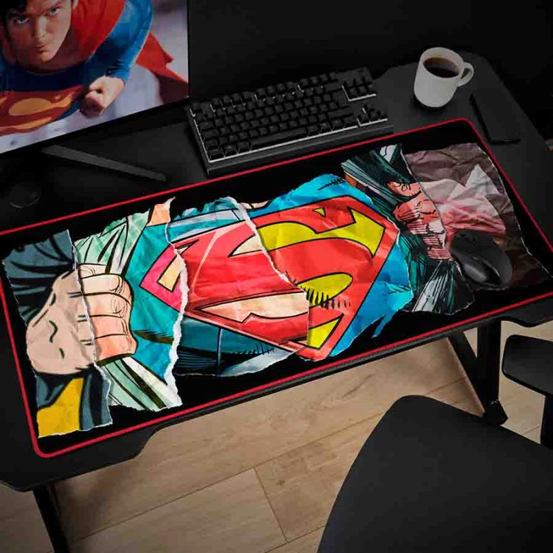 Alfombrilla de ratón gaming Subsonic XXL Supermans Chest