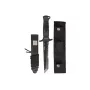 Mil-Tec German Combat Knife 2000 15362100 cuchillo, acero 440, negro