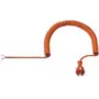 Bachmann 665.870 Cable de alimentación naranja 2,5 m (665.870)