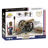 Set de bloques artillero francés con cañón, 97 piezas