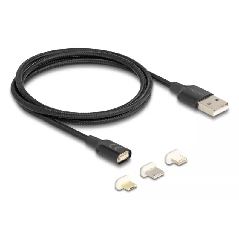 Cable USB DeLOCK 88165 1 m USB A negro
