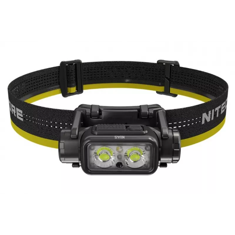 Linterna frontal Nitecore NU45 1700 lm LED negra IP68