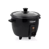 Olla arrocera Tristar RK-6141, capacidad 0,6 L, 300 W, negra, control por botones