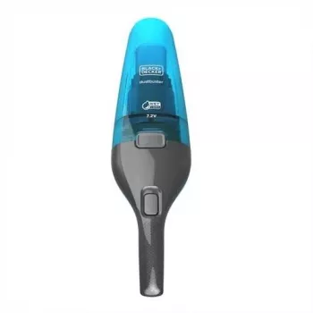 Aspirador de mano Black & Decker WDC215WA — limpieza en seco 0,385 l, 7,2 V Li-Ion, 14 AW de succión, 10 min de autonomía