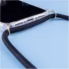 Lookabe funda de móvil con collar para iPhone XR, dorado/negro