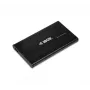 iBox HD-01 IEU2F01 carcasa externa para HDD de 2,5", SATA, USB 2.0, aluminio, negra