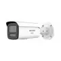 Cámara IP Bullet Hikvision DS-2CD2T43G2P-LISU/SL(180°) 4MP Easy IP 2.0+ con objetivo 180°