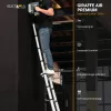 Escalera telescópica Batavia B.V. Giraffe AIR 3,81 m, escalera extensible compacta de aluminio