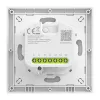 Interruptor inteligente ZigBee de dos canales para pared Sonoff MINI-ZB2GS-E para dos circuitos, compatible con montaje empotrado/carril DIN
