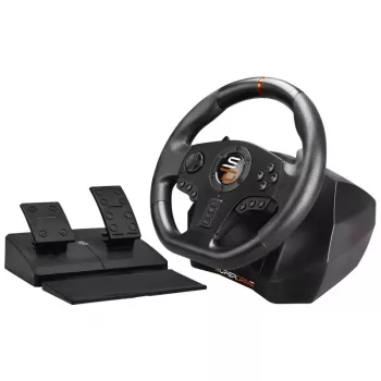 Volante + pedales gaming Subsonic SA5595-PC negro USB