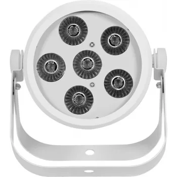 Foco LED PAR EUROLITE Silent Par 6 QCL Floor RGBW 6x4W — PAR compacto de suelo con LED RGBW