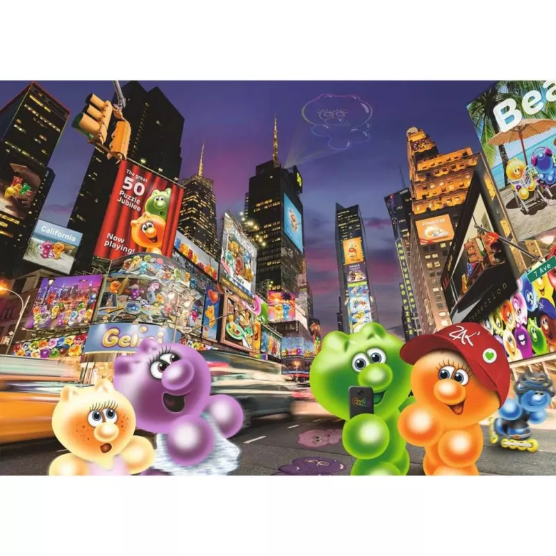 Puzle Gelini am Time Square (1000 piezas)