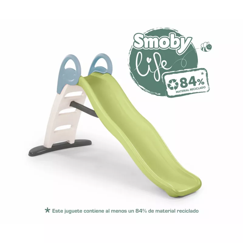 Tobogán infantil de exterior Simba-Dickie Smoby Life Funny Wave Slide con conexión de agua