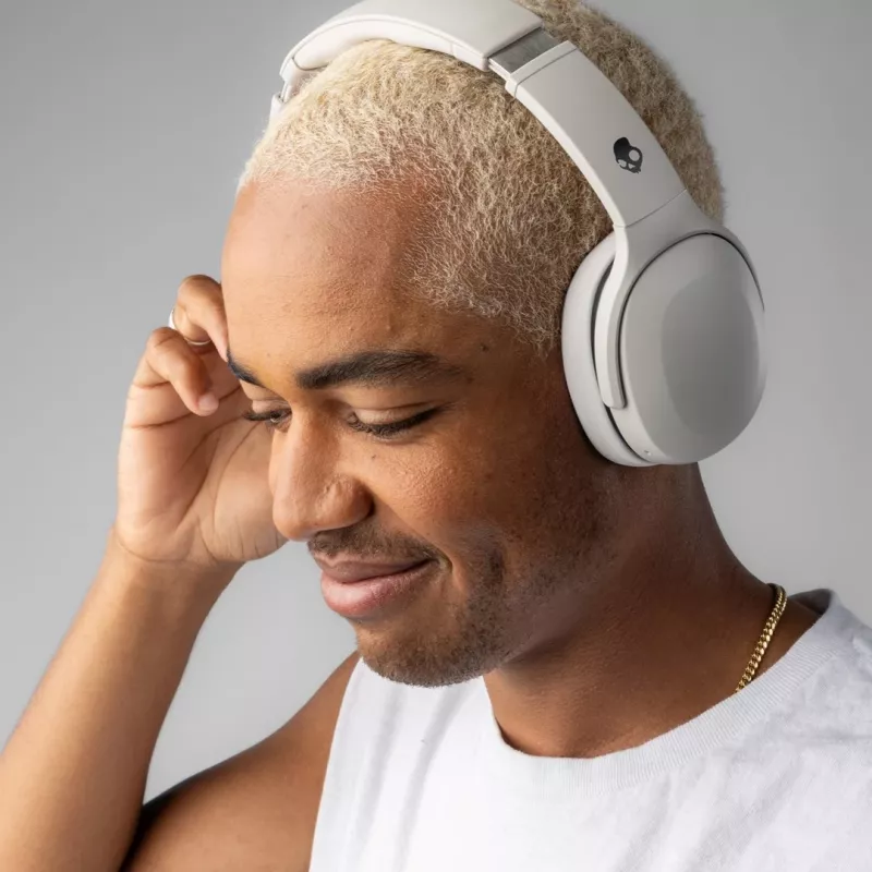 Skullcandy Crusher 540 Active Auriculares Over-Ear, Gris Concrete