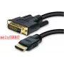 Cable HDMI a DVI ShiverPeaks 77485-RE, 5 m, conectores bañados en oro