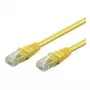 Wentronic Goobay cable de red CAT 5e, U/UTP, amarillo, 10 m - mezcla de cobre CCA (68346)