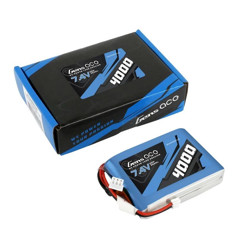 Batería LiPo Gens Ace 4000mAh 7.4V 1C