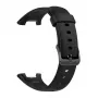 Correa de silicona FIXED para Xiaomi Mi Smart Band 7 Pro – Negra, ajustable, resistente al agua