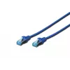 Cable de red Digitus CAT 5e SF/UTP cable de parcheo RJ45 3m azul