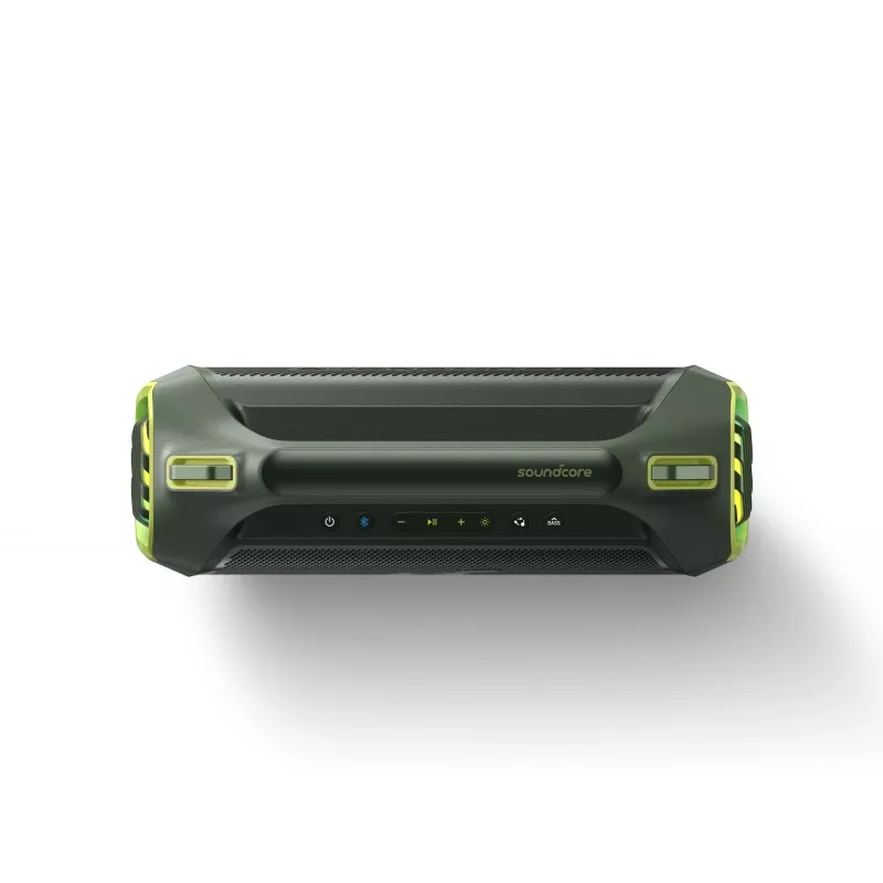 Boom 2 Plus | Potente altavoz Bluetooth con bajos para exteriores verde aventura