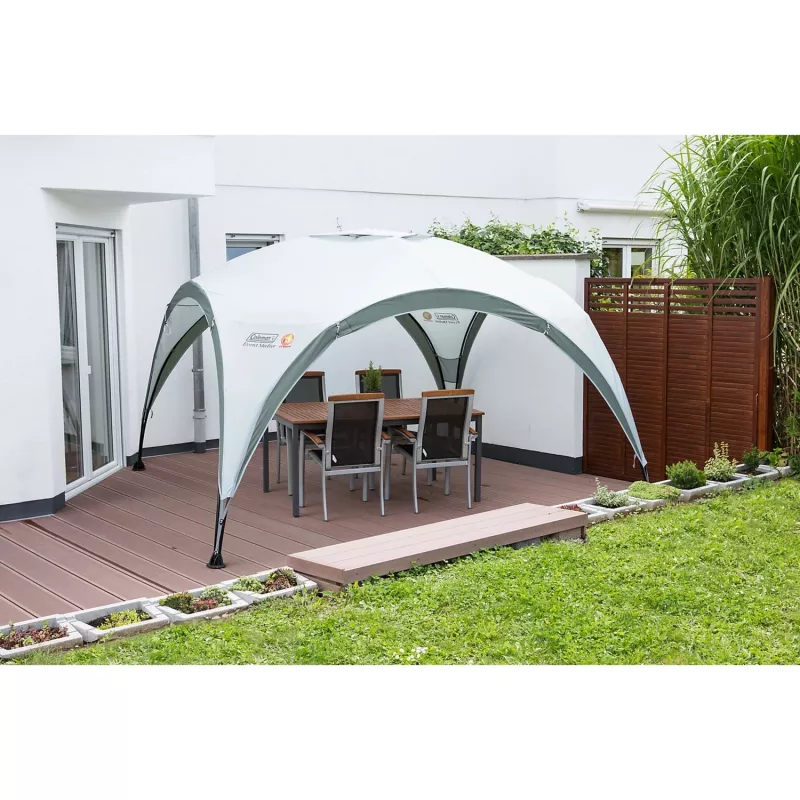 Pabellón Event Shelter, 3,65 x 3,65 m (Gris claro/Gris)