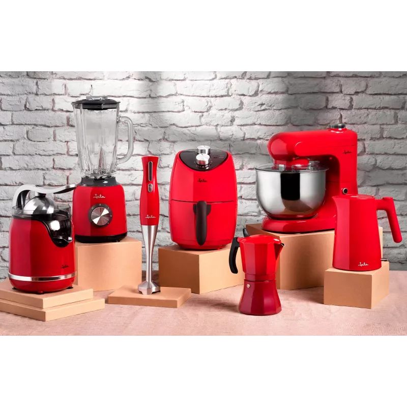 Batidora de vaso JATA JEMA1502 rojo acero inoxidable