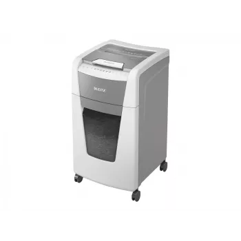 Leitz IQ Autofeed Office 300 destructora de documentos automática P4, corte cruzado, 22 cm, 4 x 30 mm, 60 L, 500 hojas, 55 dB