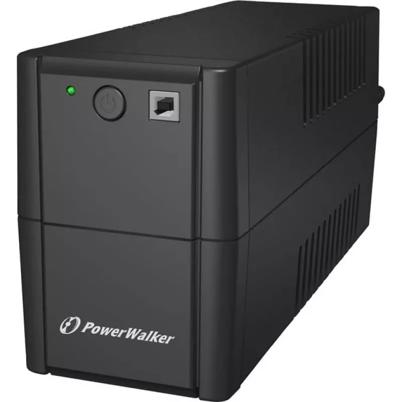 BlueWalker PowerWalker VI 650 SH IEC SAI, 650 VA (0,65 kVA), 360 W, 4 tomas, 7 Ah, USB, 220-240 V, negro