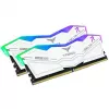 DIMM 64 GB DDR5-6000 (2x 32 GB) Dual-Kit, memoria blanca, FF4D564G6000HC38ADC01, Delta RGB, INTEL XMP