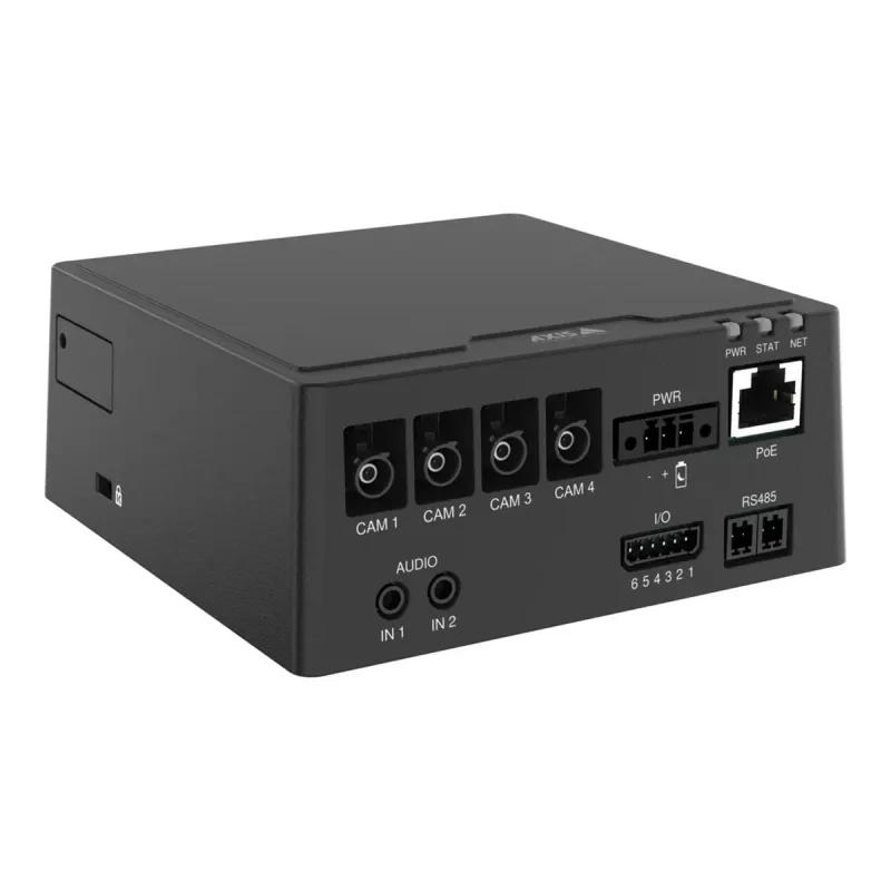 Unidad base AXIS F9114-R Mk II — Ethernet con cable para interiores, 10/100/1000 Mbit/s, 10–48 V, 12,7 W típ.
