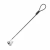 DICOTA D32068 candado de cable universal mini para portátil, 0,3 m, 3 cabezales intercambiables, plateado