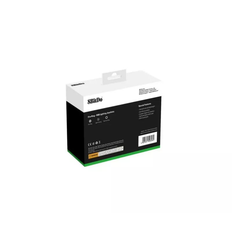 8BitDo Ultimate Mini Wired mando Xbox RET00505, blanco transparente