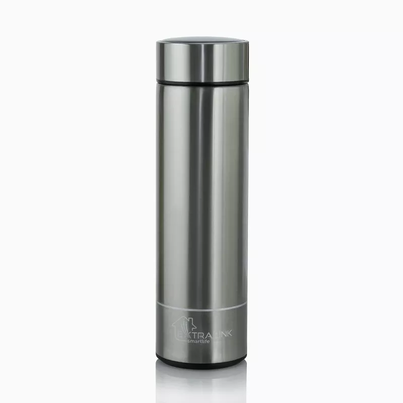 Extralink Smart Travel Mug plata, vaso térmico con indicador LED