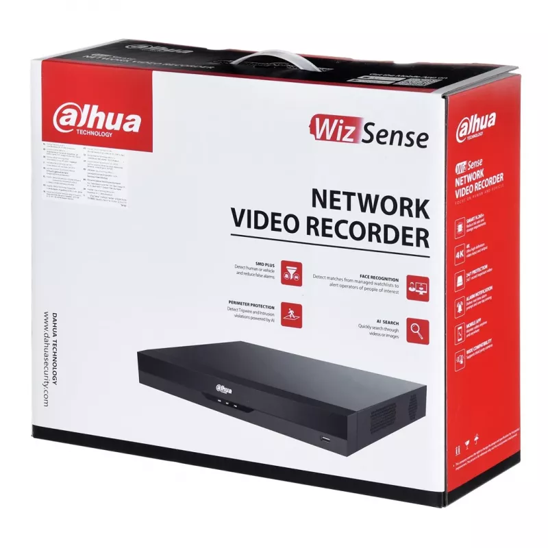 Dahua Technology WizSense NVR4232-EI grabador de vídeo en red 1U negro
