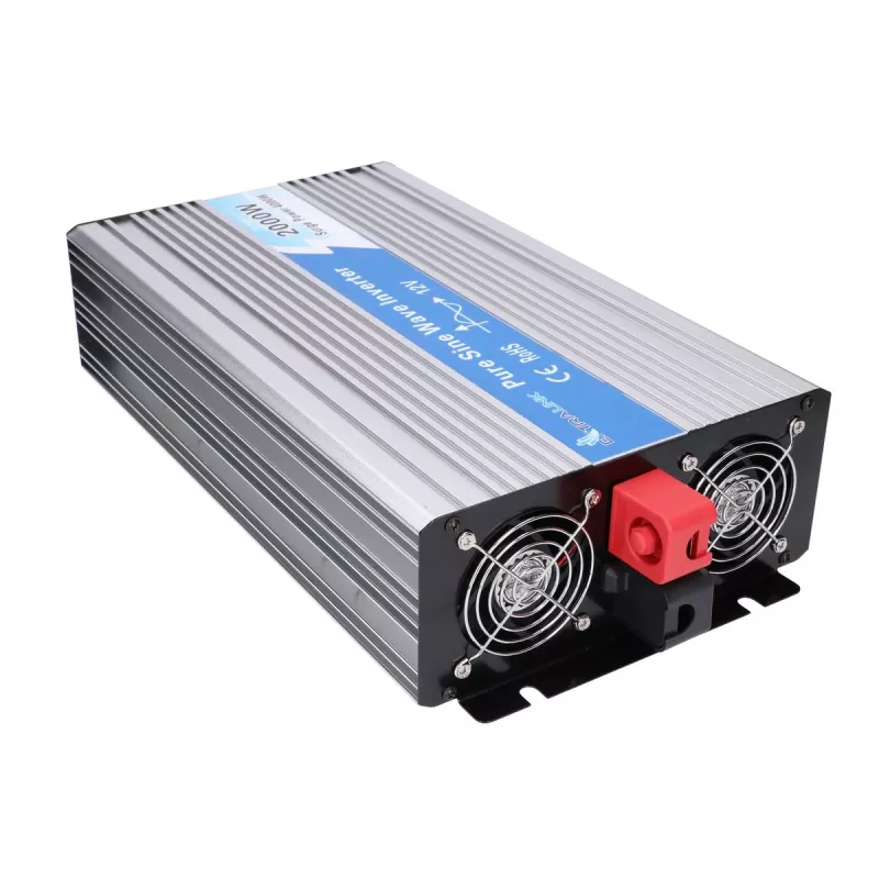 Extralink OPIP-2000W | Convertidor de tensión | Coche 12V, 2000W onda sinusoidal pura