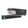Lexmark - Alta capacidad - Cian - Original - cartucho de tóner LCCP - para C935dn, 935dtn, 935dttn, 935hdn (0C930H2CG)