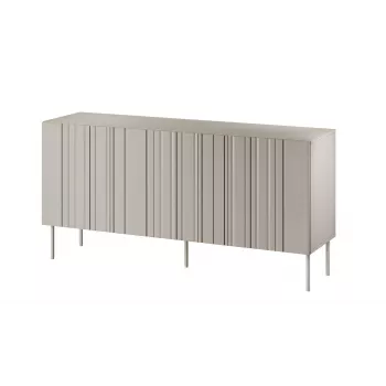 Cómoda cama meble ISLA 1505x400x750 mm, cashmere mate, tablero de partículas