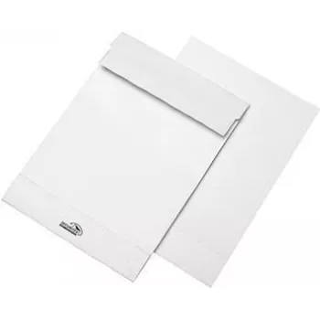 MAILmedia Securitex 30001249 Bolsa de envío con fuelle inferior B4 (fuelle inferior de 50 mm), blanco