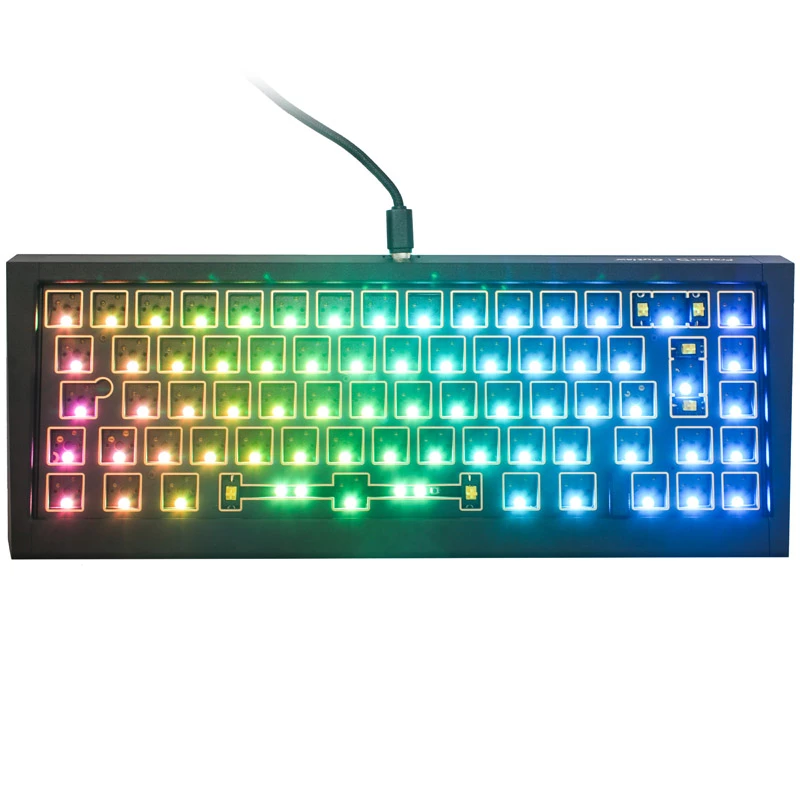 Teclado Ducky Outlaw 65 universal USB negro