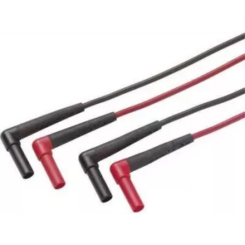 Fluke SureGrip - Cable de prueba - Negro - Rojo - CAT III,CAT IV - Silicona - 1,5 m - 1000 V (2003616)