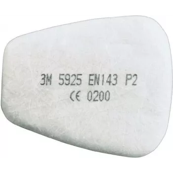 Filtro de partículas 3M 5925 P2 – filtro respiratorio reemplazable para mascarillas 3M reutilizables