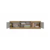 Mueble de TV MALWA 140, roble Artisan/cashmere