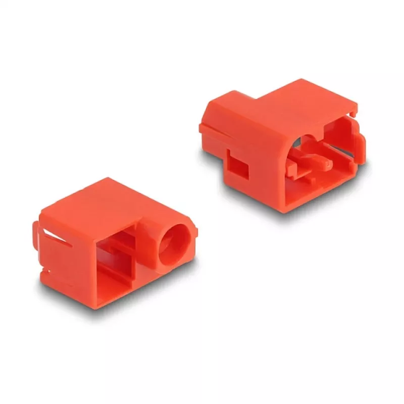 Bloqueador de puertos DeLOCK 20929 RJ45 10 uds. rojo