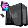 Bundle de caja para PC Lian Li O11 Vision Compact + 3x ventiladores UNI FAN SL-INF 120 Reverse Blade - negro