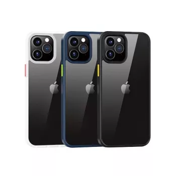 Funda protectora antigolpes Devia Shark Series para iPhone 12 Pro Max, blanco