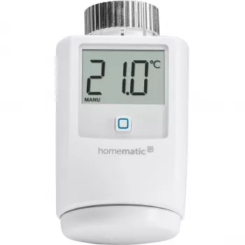 eQ-3 AG Homematic IP HMIP-eTRV, RF, 868,3 MHz, blanco, M30 x 1,5, IP20, digital