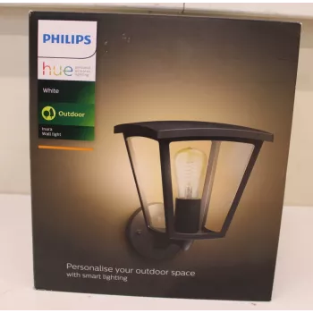 Lámpara de pared exterior Philips Inara | E27 LED 7W 550lm Blanco cálido IP44 CRI80