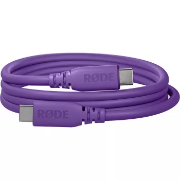Cable USB-C a USB-C Rode SC27-PU USB 3.2 Gen1, morado (2 m, PD)