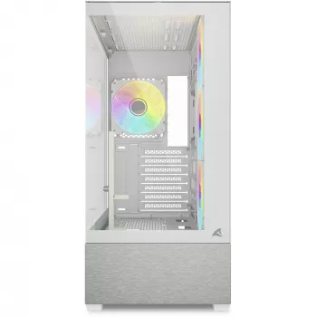 Caja de ordenador Sharkoon AK7 ARGB ATX blanca