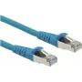 ROLINE Cable de conexión Cat.6A S/FTP (PiMF), Component Level, LSOH, 7,5 m, azul 21.15.2846